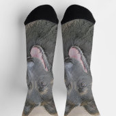 Belgische Tervuren schilderen - Cute Original Dog Sokken (Top)