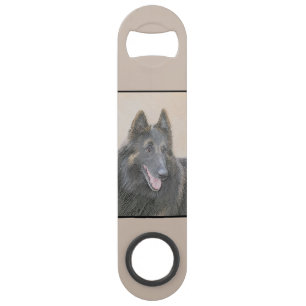 Belgische Tervuren schilderen - Cute Original Dog Speed Flessenopener
