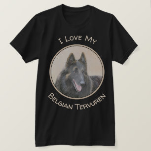 Belgische Tervuren schilderen - Cute Original Dog T-shirt