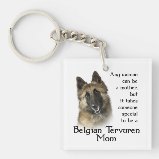 Belgische Tervuren Sleutelhanger (voorkant)