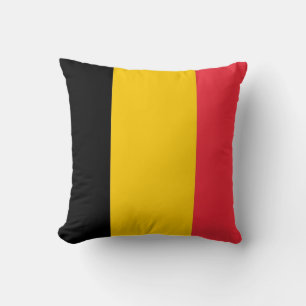 Belgische vlag Amerikaanse MoJo Pillow Kussen