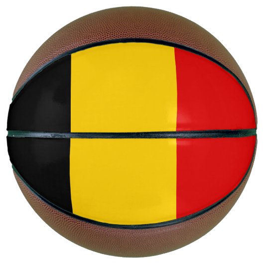 Belgische vlag basketbal (Voorkant)
