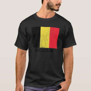 Belgische vlag Belgisch vlaggegebied T-shirt
