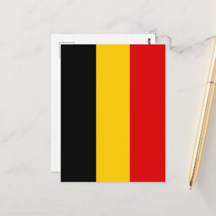 Belgische vlag briefkaart