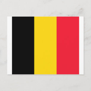 Belgische vlag briefkaart