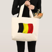 Belgische vlag Canvas tas (Voorkant (product))