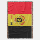 Belgische vlag deken (Voorkant Verticaal)