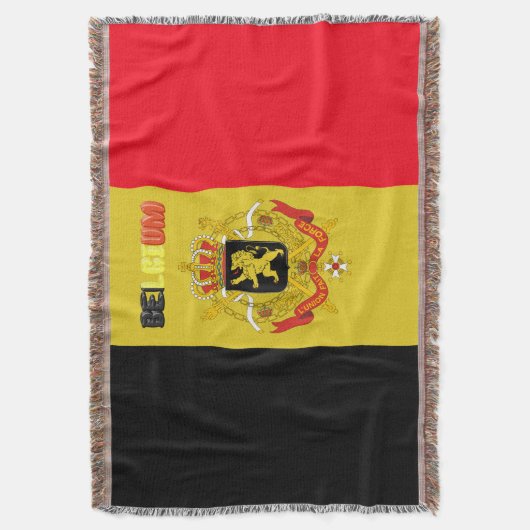 Belgische vlag deken (Voorkant Verticaal)