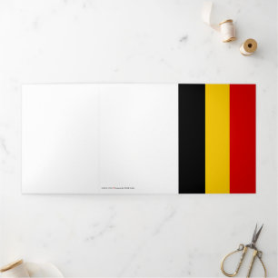 Belgische vlag drieluik kaart