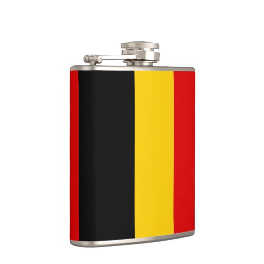 Belgische vlag heupfles (Rechts)