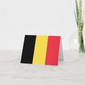 Belgische vlag kaart (Voorkant)