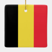 Belgische vlag keramisch ornament (Achterkant)