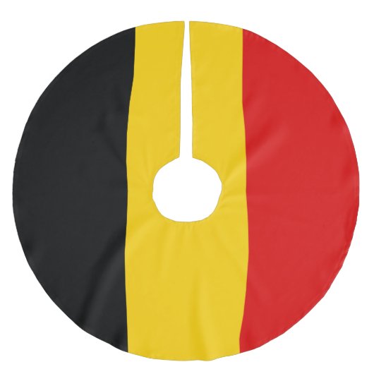 Belgische vlag kerstboom rok (Voorkant)