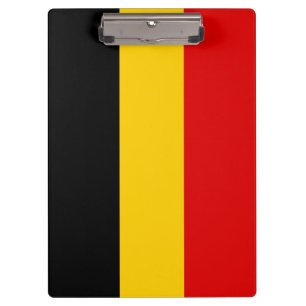 Belgische vlag klembord