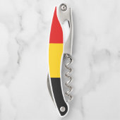 Belgische vlag kurkentrekker (Achterkant)