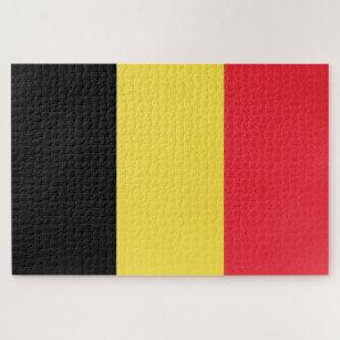Belgische vlag legpuzzel