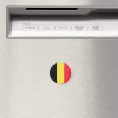 Belgische vlag magneet (Insitu (Vaatwasser))