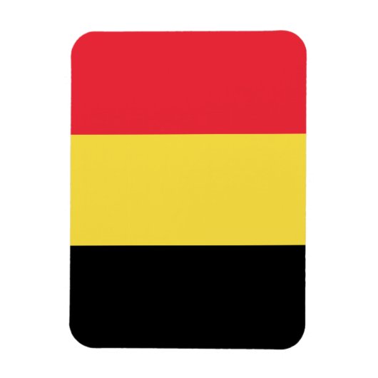 Belgische vlag magneet (Verticaal)