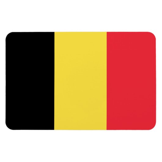 Belgische vlag magneet (Horizontaal)