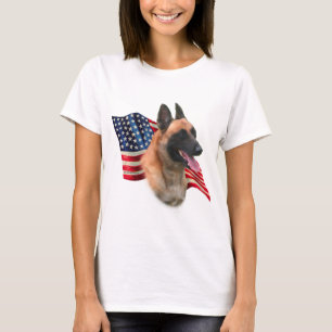 Belgische vlag Malinois T-shirt
