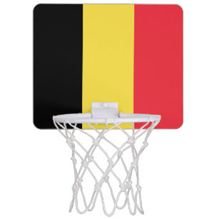 Belgische vlag mini basketbalbord