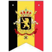 Belgische vlag & Partij België banners / bruilofte (Eerste vlag)