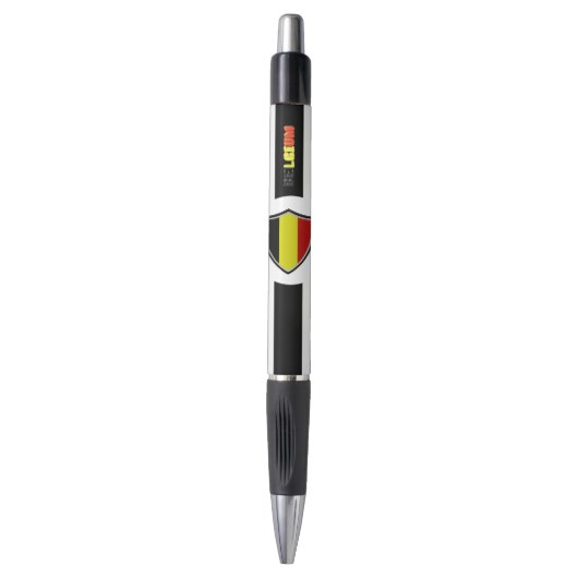 Belgische vlag pen (Voorkant Verticaal)