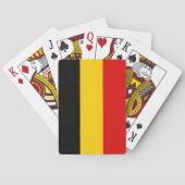 Belgische vlag pokerkaarten (Achterkant)