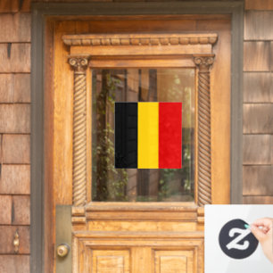 Belgische vlag raamsticker