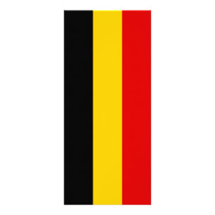 Belgische vlag reclamekaart