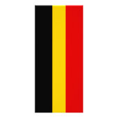 Belgische vlag reclamekaart (Achterkant)