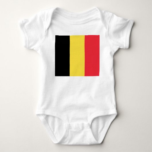 Belgische vlag romper (Voorkant)
