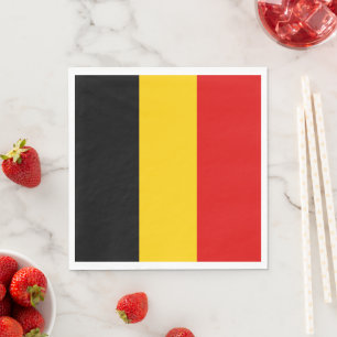 Belgische vlag servet