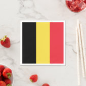 Belgische vlag servet (Insitu)