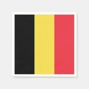 Belgische vlag servet