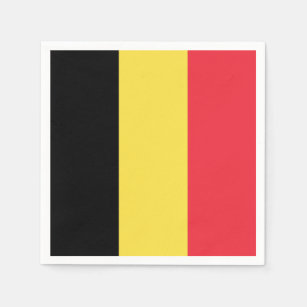 Belgische vlag servet