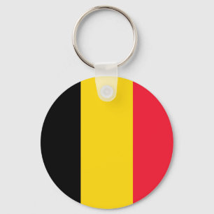 Belgische vlag sleutelhanger