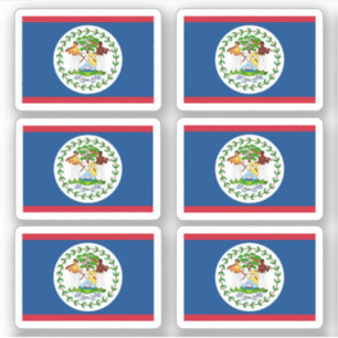 Belgische vlag sticker