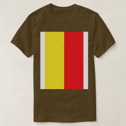 Belgische vlag t-shirt (Design voorkant)