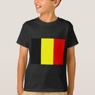 Belgische vlag t-shirt