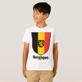 Belgische vlag t-shirt (Voorkant volledig)