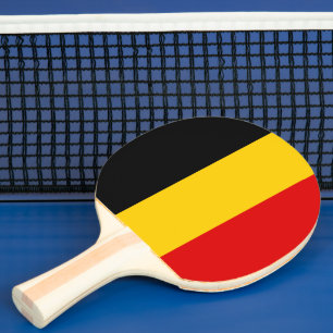 Belgische vlag tafeltennisbatje
