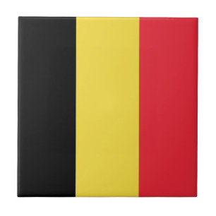 Belgische vlag tegeltje