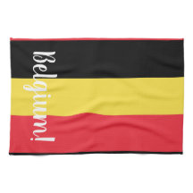 Belgische vlag & tekst
