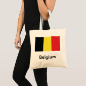 Belgische vlag tote bag (Voorkant (product))