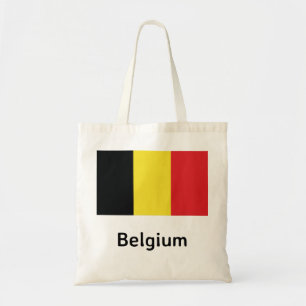 Belgische vlag tote bag