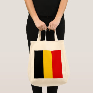 Belgische vlag tote bag