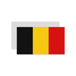 Belgische vlag visitekaartje