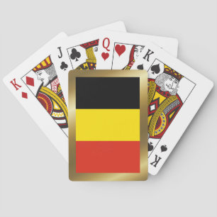 Belgische vlagspelkaarten pokerkaarten