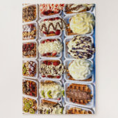 Belgische wafel legpuzzel (Verticaal)